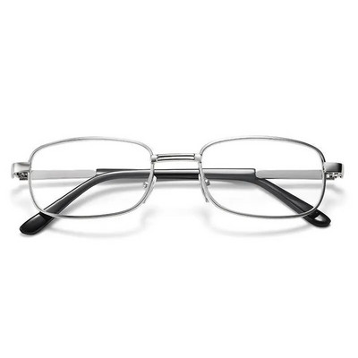 NYWOOH tikrojo stiklo lęšiai skaitymo akiniai vyrams, moteriški kvadratiniai viso kadro akiniai priešlaikiniai akiniai, nesibraižantys dioptriniai akiniai +1,5 2,0 2,5