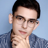 Photochromic Anti Blue Light Brilles Vīriešiem Sievietēm Metāls Kvadrātveida Optiskais Rāmis Datorbrilles Parastās Brilles Oculos Lunette 2023