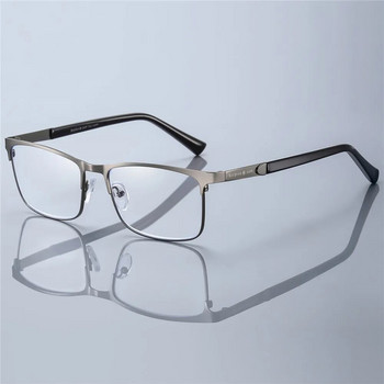 Μόδα επαγγελματικά γυαλιά ανάγνωσης για άνδρες Γυναικεία Κλασικά γυαλιά ανάγνωσης μεταλλικού σκελετού Ανδρικά γυαλιά πρεσβυωπίας οπτικά γυαλιά +1,0~+4,0