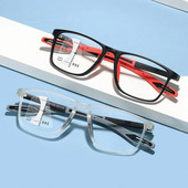 Ultralengvi TR90 Sportiniai Presbyopia Akiniai Anti-mėlyni Šviesūs Daugiažidiniai skaitymo akiniai Vyrai Moteriški Progresyvūs Near Toli akiniai