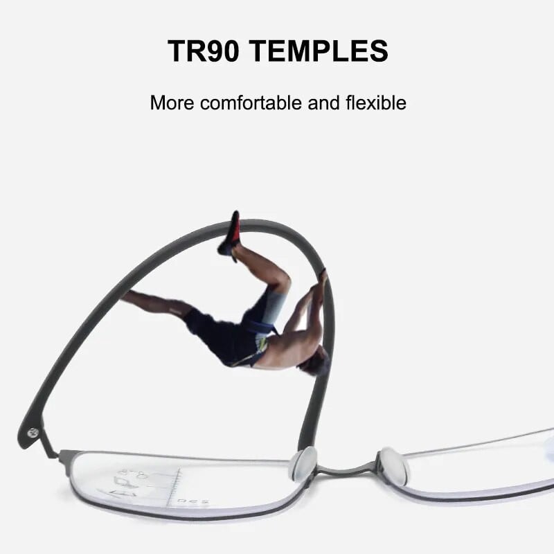 IENJOY pusrėminiai daugiažidiniai skaitymo akiniai vyrams TR progresyvūs bifokaliniai akiniai Mėlynos šviesos presbyopiniai akiniai 1.0 2.0 3.0