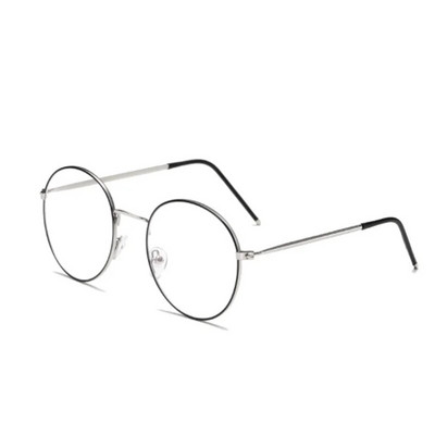 1Gb Jaunas pretzilas gaismas pretbloķēšanas filtra brilles modes sieviešu vīriešu datoru aizsargbrilles Retro metāla caurspīdīgas UV400 brilles