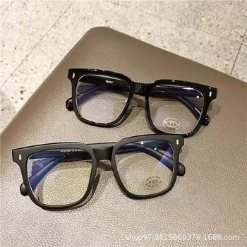Квадратни очила против синя светлина, ретро изящни очила за компютър, прозрачни рамки за очила, жени, мъже, очила против синя светлина, блокиращи очила