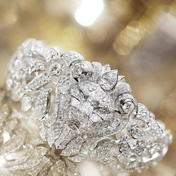 Луксозни искрящи сребърни кристални пръстени Празнично парти Поп бижута Подарък за рожден ден Аксесоари