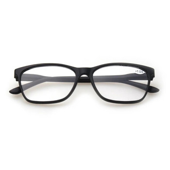 Стилни правоъгълни очила за четене Очила за четене на панти за мъже и жени, диоптър 0,5 1,75 2,0 4,0 ... Ширина на обектива