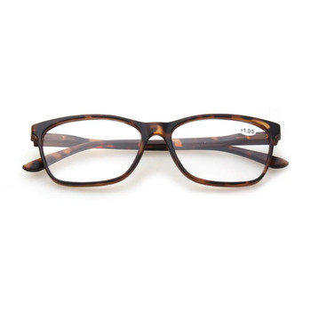 Стилни правоъгълни очила за четене Очила за четене на панти за мъже и жени, диоптър 0,5 1,75 2,0 4,0 ... Ширина на обектива