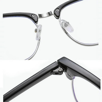 Anti Blue Light Blocking Glasses Ανδρικά 2023 Μαύρα Τετράγωνα Γυαλιά Υπολογιστή Σκελετοί για Γυναικεία Γυαλιά Myopia Optical Nerd Fake Eye