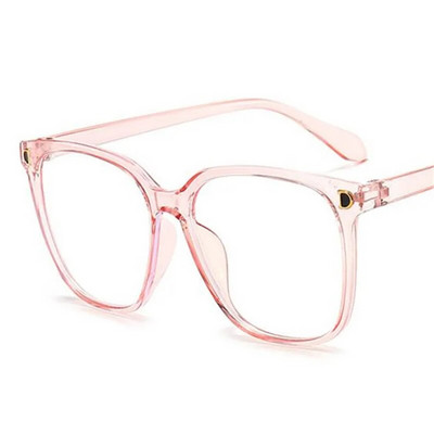 ÚJ Anti-Blue Szemüvegek Divat Női és Férfi Oversize Frame Optikai Szemüvegek Simplicity Szemüvegek Szemüvegek