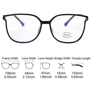 2023 Ultra Light Fashion TR90 Σκελετός Anti Blue Light Γυαλιά Γυναικεία Glitter Τετράγωνος Σκελετός Ρητίνη Φακοί Γυαλιά Γυαλιά очки