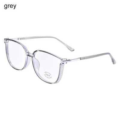 2023 Ultra Light Fashion TR90 Frame Anti Blue Light Akiniai Moteriški Blizgantys kvadratiniai Rėmai Dervos lęšiai Akiniai Akiniai очки