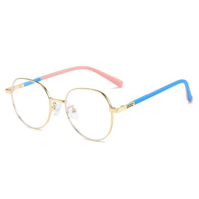 Anti-sinine hele lasteprillid lastele läbipaistvad prillid poisid tüdrukud arvuti silmade kaitse prillid ülikerge raam