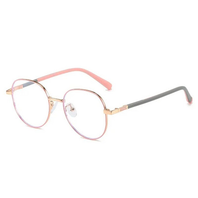 Anti-sinine hele lasteprillid lastele läbipaistvad prillid poisid tüdrukud arvuti silmade kaitse prillid ülikerge raam