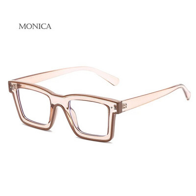 Anti Blue Light Blocking Szemüvegek Női Férfi Átlátszó Szemüvegek Divat Számítógépes Szemüvegek Sugárzás elleni hamis szemüvegek очки