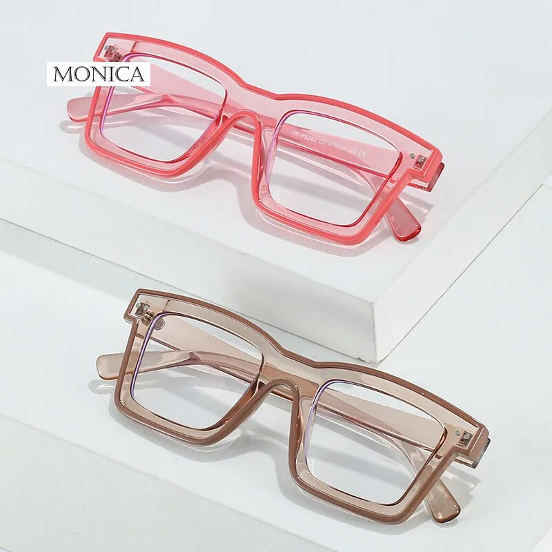 Anti Blue Light Blocking Szemüvegek Női Férfi Átlátszó Szemüvegek Divat Számítógépes Szemüvegek Sugárzás elleni hamis szemüvegek очки