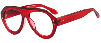 Modernas lielizmēra pilotu lasīšanas brilles sievietēm vīriešiem ziedu brūnas vintage brilles Jaunas dzidri zilas gaišas brilles +1,25 +1,5 +6