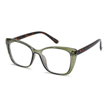 Нови модни винтидж градиентни очила за късогледство против синя светлина, късогледство 2022 г. Уникална прозрачна рамка за очила с котешки очи