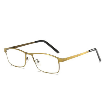 iboode Висококачествени мъжки бизнес очила за четене Титаниева сплав Vintage Anti-Blu-ray HD компютърни очила за мъже +1,0 +1,5 +2,5