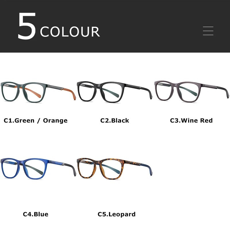 CRIXALIS zilu gaismu bloķējošas brilles vīriešiem sporta īpaši vieglas TR90 lasīšanas optika brilles ietvars sievietēm datoru brilles UV400