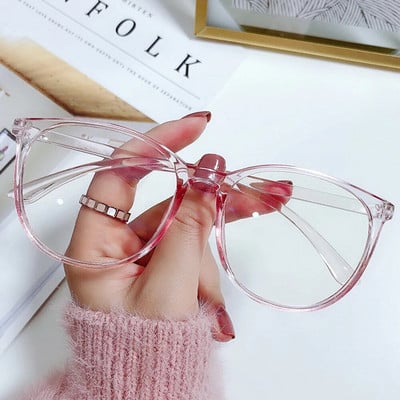 Fashion Anti Blue Light Γυαλιά Στρογγυλής Κορνίζας Αντι ακτινοβολίας Γυαλιά βιντεοπαιχνιδιών Επώνυμα Σχεδιαστής Oversized Optical Glasses 2023