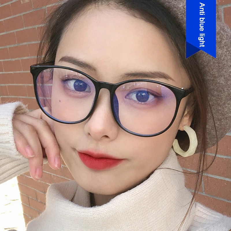 Fashion Anti Blue Light Γυαλιά Στρογγυλής Κορνίζας Αντι ακτινοβολίας Γυαλιά βιντεοπαιχνιδιών Επώνυμα Σχεδιαστής Oversized Optical Glasses 2023