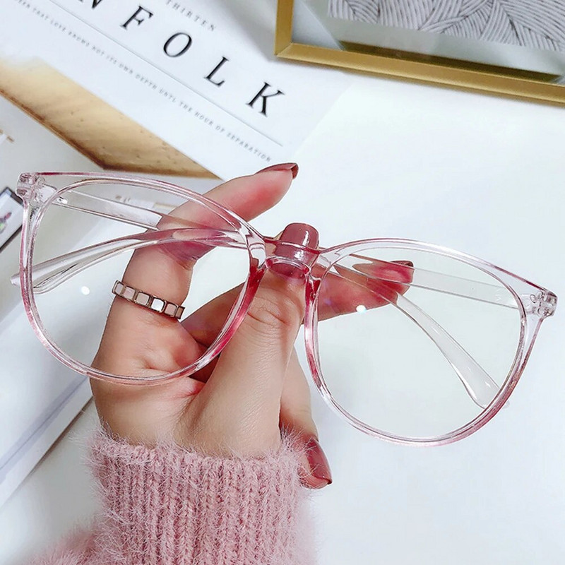 Fashion Anti Blue Light Γυαλιά Στρογγυλής Κορνίζας Αντι ακτινοβολίας Γυαλιά βιντεοπαιχνιδιών Επώνυμα Σχεδιαστής Oversized Optical Glasses 2023