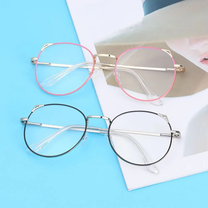 Anti Blue Light Γυαλιά Γυναικεία Ανδρικά Χαριτωμένα Αυτιά Γάτας Σκελετός Γυαλιών Γυαλιών που μπλοκάρουν το μπλε φως Προστασία ματιών Εξαιρετικά ελαφριά γυαλιά υπολογιστή