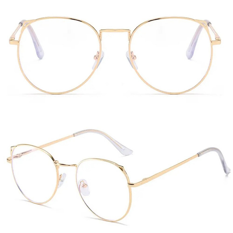 Anti Blue Light Γυαλιά Γυναικεία Ανδρικά Χαριτωμένα Αυτιά Γάτας Σκελετός Γυαλιών Γυαλιών που μπλοκάρουν το μπλε φως Προστασία ματιών Εξαιρετικά ελαφριά γυαλιά υπολογιστή