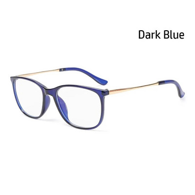 Modes metāla pretzilas gaišas brilles sievietēm vīriešiem Modernas vintage kvadrātveida rāmja brilles īpaši vieglas acu aizsardzības brilles