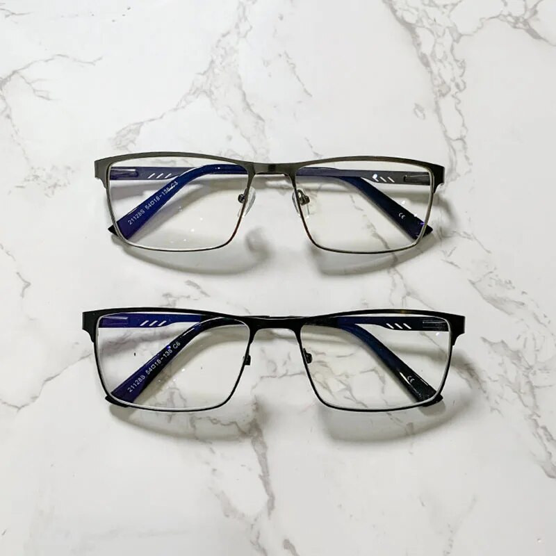 Ahora Men Suqare biznesa presbiopiskas lasīšanas brilles vīriešiem ar dioptrijām +1,0+1,25+1,5+1,75+2,0+2,25+2,5+2,75+3,0 līdz +6,0