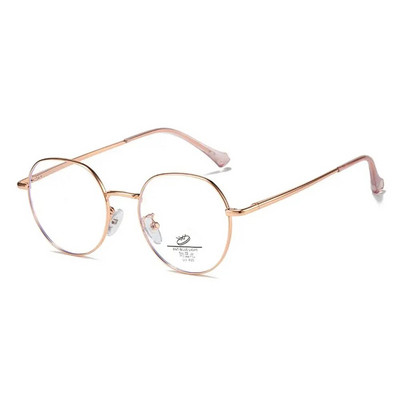 Modes klasisks metāla rāmis datora aizsargbrilles sievietēm vīriešiem pretzilas gaišas brilles biroja augstas izšķirtspējas zilus starus bloķējošas brilles