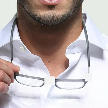 Магнитна рамка за очила за четене с магнит за мъже с прозрачна рамка за компютърни очила против синя светлина за жени TR90