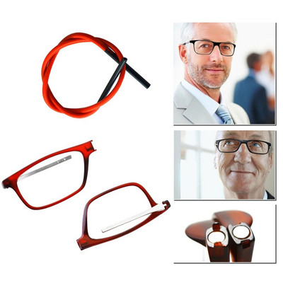 Магнитна рамка за очила за четене с магнит за мъже с прозрачна рамка за компютърни очила против синя светлина за жени TR90
