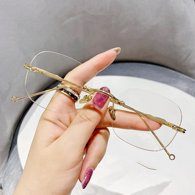 Bezmalu kvadrātveida lasīšanas brilles zilu gaismu bloķējošas datora brilles modes lasītājs sieviešu vīriešu brilles +1,0 1,5 2,0 2,5 3,0 3,5