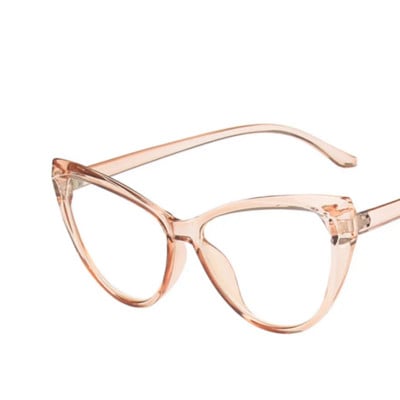 Retra Cat Eye Frame Clear Lens Glasses Simple Myopia Nerd Spectacles Βαθμός -0,5 -1,0 -2,0 -3,0 -4,0 έως -6,0