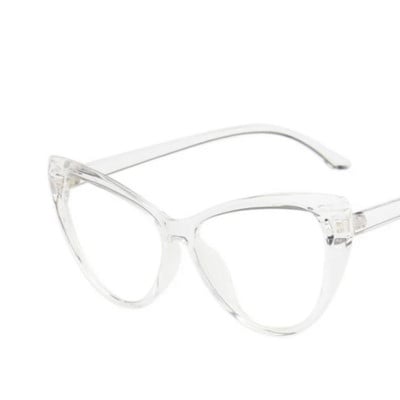 Retra Cat Eye Frame Clear Lens Glasses Simple Myopia Nerd Spectacles Βαθμός -0,5 -1,0 -2,0 -3,0 -4,0 έως -6,0
