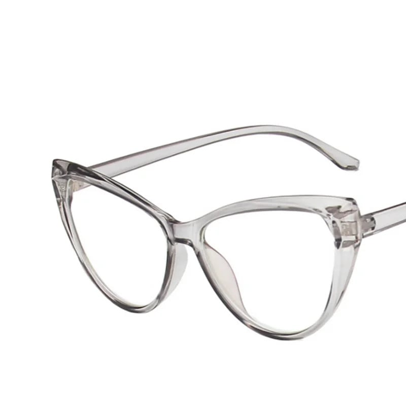 Retra Cat Eye Frame Clear Lens Glasses Simple Myopia Nerd Spectacles Βαθμός -0,5 -1,0 -2,0 -3,0 -4,0 έως -6,0