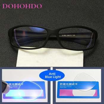 Нови мъжки очила с рамка против синя светлина Дамски ретро черни прозрачни лещи Геймърски очила, блокиращи синя светлина Спортни очила Oculos