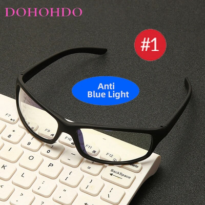 Jaunas Vīriešu Anti Blue Light Briļļu ietvars Sieviešu Retro Melns Skaidrs Lens Spēļu brilles Zilu Gaismu Bloķējošs Sporta Brilles Oculos