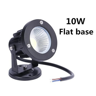 COB āra dārza gaisma LED zāliena lampas smaile 10W 7W 5W 3W ūdensnecaurlaidīga spuldze 220V 110V 12V ainava IP65 ceļa prožektors