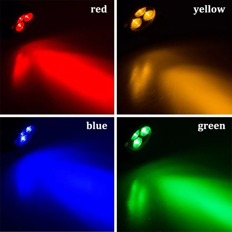 220V 110V lauko LED sodo vejos šviestuvai 9W kraštovaizdžio lempos smaigalys, atsparus vandeniui 12V tako lemputės šiltai balti žali prožektoriai