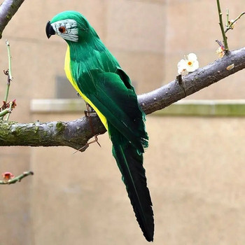 6 Χρώματα 25cm Προσομοίωση Παπαγάλοι Πουλιά Τεχνητοί παπαγάλοι Σπίτι Κήπος Διακόσμηση αυλής