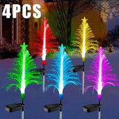 Saulės Kalėdų tako šviestuvai LED lauko vandeniui atsparūs Kalėdų dekoro kiemo sodo kiemo vejos šviestuvai