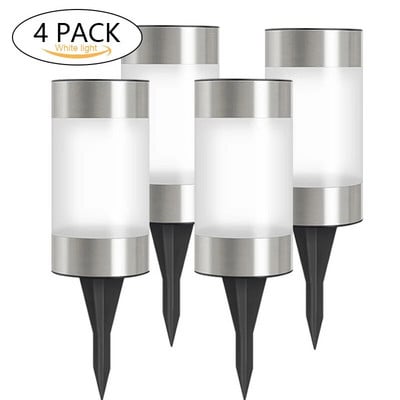 Lauko LED saulės šviestuvai Sodo šviestuvai Saulės LED vejos lempos Gatvės apšvietimas sodo dekoravimui Saulės energija varomi takų žibintai