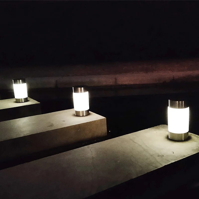 Lauko LED saulės šviestuvai Sodo šviestuvai Saulės LED vejos lempos Gatvės apšvietimas sodo dekoravimui Saulės energija varomi takų žibintai