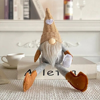 1бр, сладка плюшена кукла Gnome кафе - перфектна декорация за дома и подарък за деня на майката, декорация за дома, декорация за стая