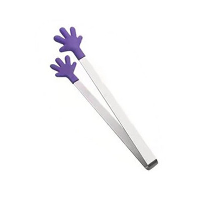 Kūrybingos mažos delninės silikoninės maisto žnyplės nerūdijančio plieno ledo segtukas mini desertas, saldainiai su ledukais, maisto indai BBQ spaustukai pasidaryk pats virtuvės įrankiai