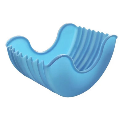 4 τμχ Αξεσουάρ κουζίνας Θήκη για χάμπουργκερ σιλικόνης Μαγειρικά σκεύη τροφίμων χωρίς πτώση Σταθερό κουτί που πλένεται αναδιπλούμενα gadgets