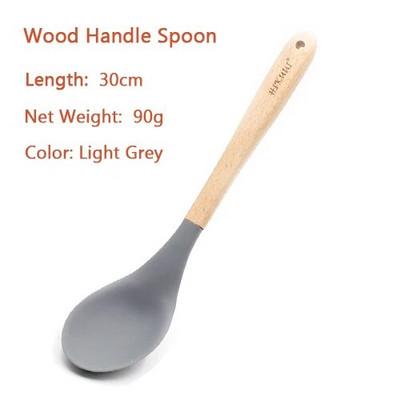 1vnt Nelipnus silikoninis nailonas maisto gaminimo įrankiai virtuvės šaukštai mentele Kastuvas Šepetys Spalvoti vaivorykštės virtuvės reikmenys virtuvės reikmenys