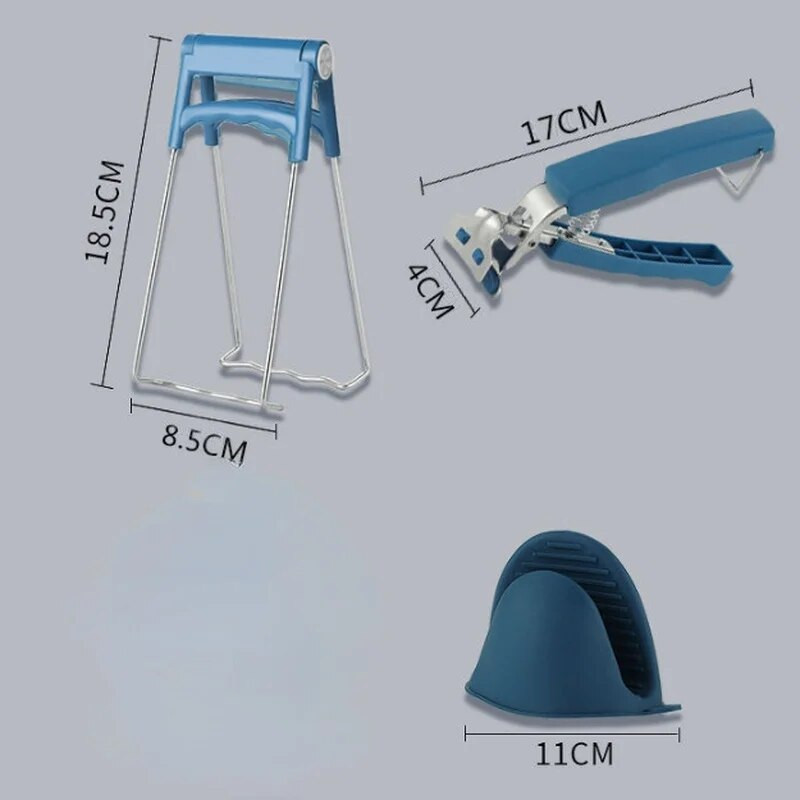 Αντιζευκτικός νάρθηκας Take Bowl Κλιπ υψηλής θερμοκρασίας Αντιολισθητικό μπολ από ανοξείδωτο ατσάλι Κλιπ πλάκας αξεσουάρ κουζίνας