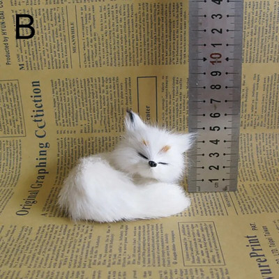 Mini simulācijas vāveres plīša dzīvnieku rotājumi Ziemassvētku galda rotājumi bērniem dzimšanas dienas dāvana Jauka vāvere Miniatūra Amatniecība